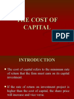 CH.5 The Cost of Capital
