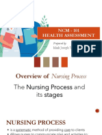 M1 - Nursing Process, Critical Thinking, Intro To Ha