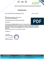 Authorization - Letter Sup Jagatsinghpur