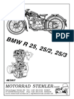 BMW R 25, 25/2, 25/3: Motorrad Stemler