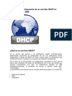 Manual Servidor DHCP Windows Server