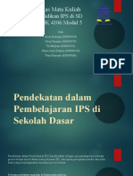 Pendekatan Dalam Pembelajaran IPS Di Sekolah Dasar