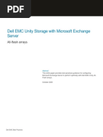 H16390-Dell EMC Unity Storage With Microsoft Exchange Server 003