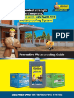 Weather Pro Waterproofing Brochure