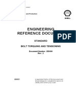 Standard Bolt Torquing and Tensioning