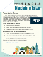 02 Worksheet CH en TaiwanLanternFestival
