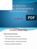 Lecture 3 - Type of Instruments