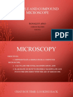 Simple and Compound Microscope