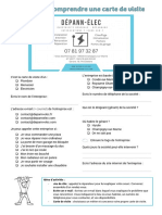 Exercice Comprendre Une Carte de Visite Litev2