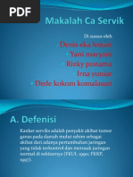 MAKALAH KANKER SERVIKS