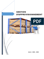 Gestion D'approvisionnement - Partie 1