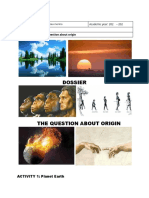 Copia de 1. Dossier The Question About The Origin