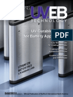 UV-Curable Binders For Battery Applications For Battery Applications