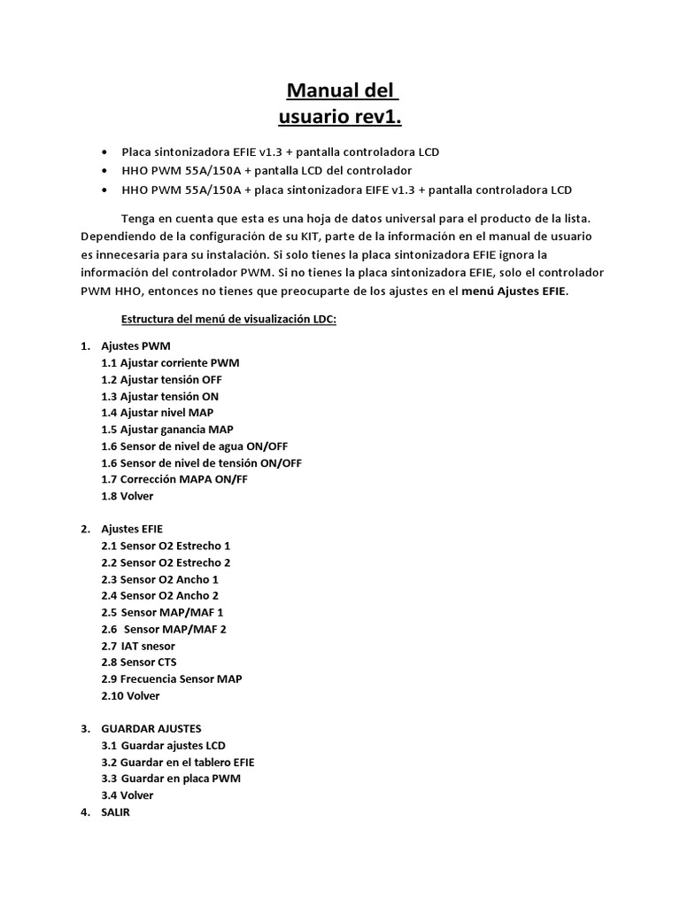 Hho pwm55 v1 8 efiev1 3b ulcd1 0 es es pdf rel aislador