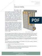Cold Bridging in Rainscreen Cladding System