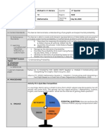 LSGH Lesson Plan in Mathematics VI Understanding Probability