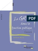 La GRH Dans La Fonction Publique