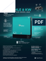 TESLA Infinity HLE 8kW PV 11kW Dual Output & Dual PV Controller 27 Ampere