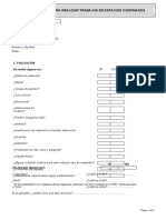 A-SSO-2012-11 Declaración Jurada - Aptitud Médica para CONFINADOS