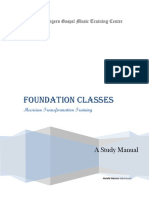 Foundation class manual