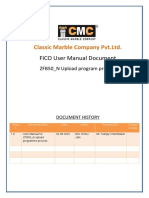 ZFB50 - N Upload Programme Manual