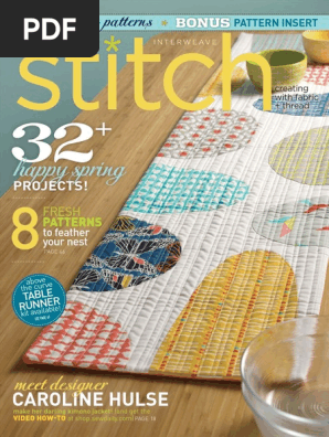 2015 - Primavera - Interweave Stitch