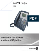 ENT PHONES IPTouch-4028-4029Digital-OXEnterprise Manual 0907 en