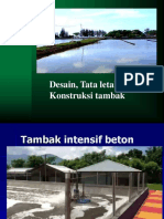 Perteman II - Desain, Tata Letak Dan Konstruksi Tambak