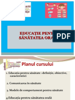 Educatie Pentru Sanatatea Orala