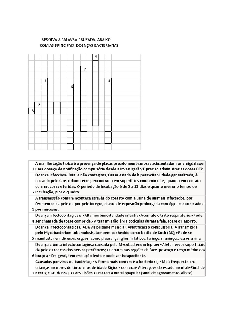 Palavra Cruzada | PDF
