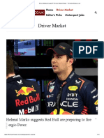 Driver Market - Latest F1 Driver Market News - Formula1News - Co.uk