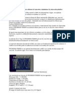 Fibra de Polipropileno para Reforzar El Concreto y Minimizar La Retracción Plástica