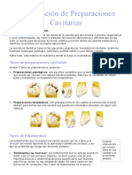 Cavidades Dentales - Clasificación y Nomenclatura