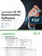 Guidance On Exam Software For Examinees