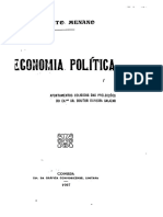Economia Política - Apontamentos Aulas de Salazar - Alberto Menano