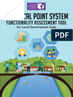 PCW GAD Focal Point System Functionality Assessment Tool For Local Government Units 2022
