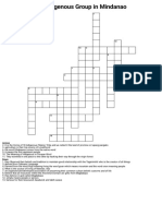 Activity Crossword