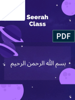 Seerah Class