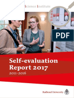 Ru Bsi Self-Evaluation Report 2017