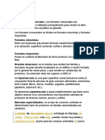 Los Formatos Comerciales ML