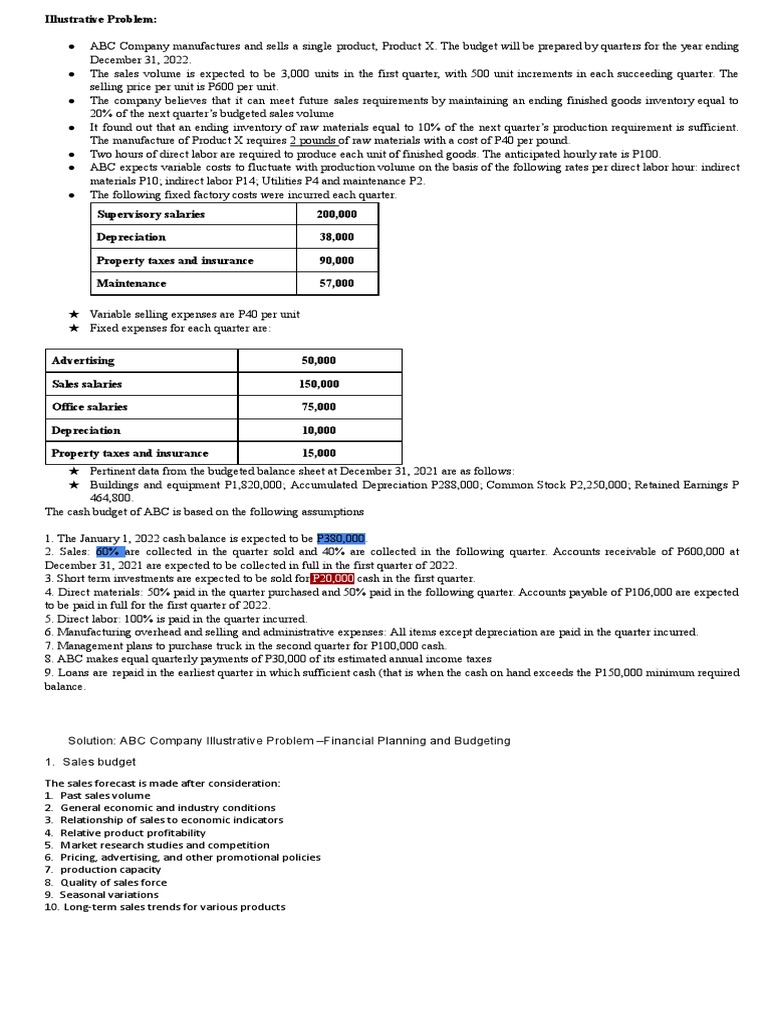 Cost Of Goods Sold Problems And Solutions Pdf