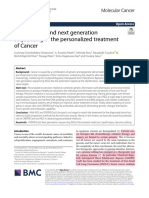 CRISPR/Cas9 and Next Generation Sequencing in The Personalized Treatment of Cancer