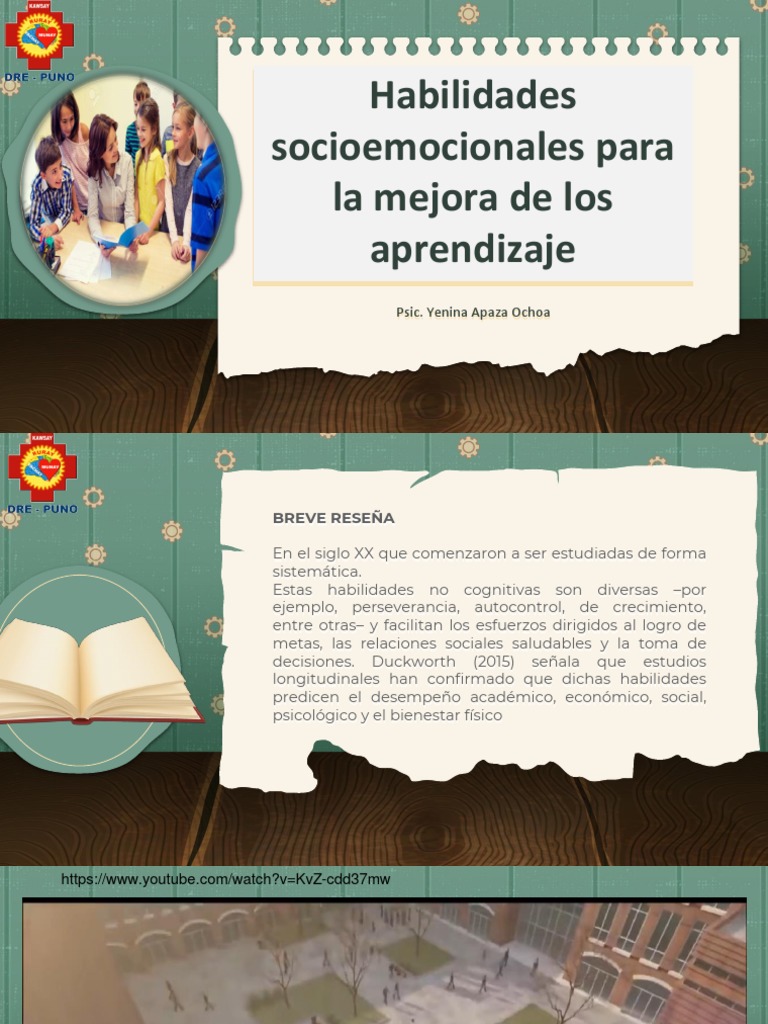 Habilidades Socioemocionales en Educación | PDF | Las emociones ...