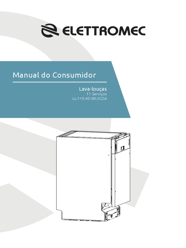 Manual de Uso da Lava-Louças Elettromec | PDF | Sabonete | Desperdício