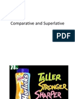 Comparative and Superlative