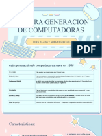 1ra Generacion Computadoras