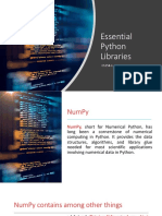 Essential Python Libraries
