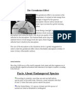 The Greenhouse Effect English Activity