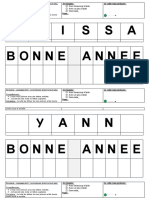 Fiche Prénom Et Bonne Année PS