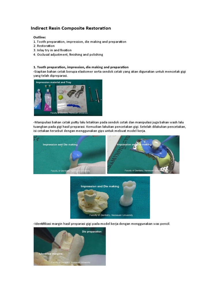 Resume Inlay Onlay | PDF | Bisnis | Seni